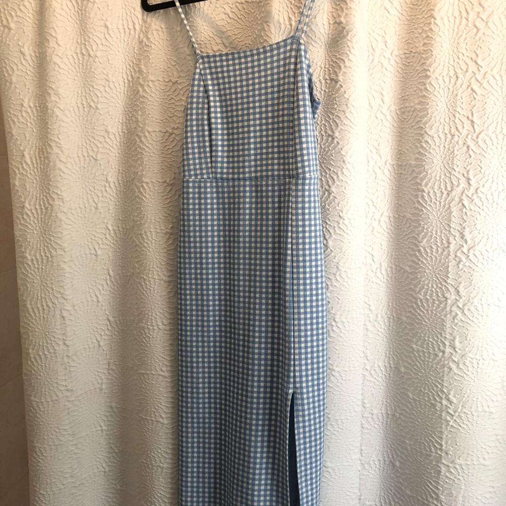 Blue Zara dress